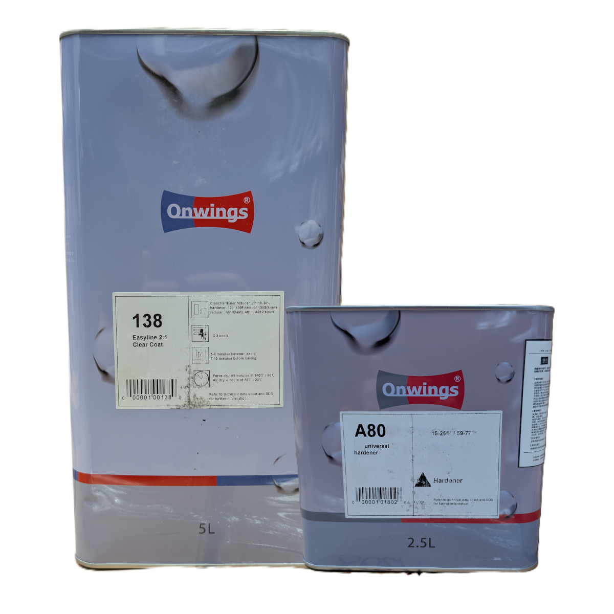 Onwings 138 Economy Clearcoat 7.5L Kit