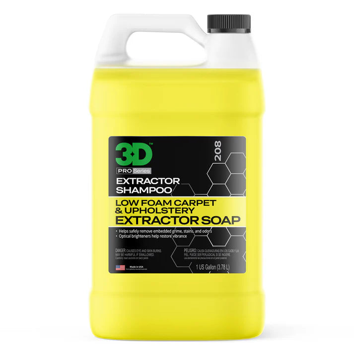 3D Carpet Extractor Shampoo