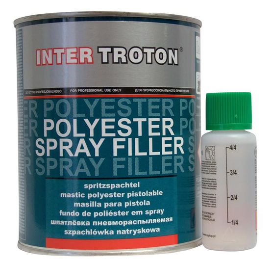 Polyester Spray Filler Kit 1kg