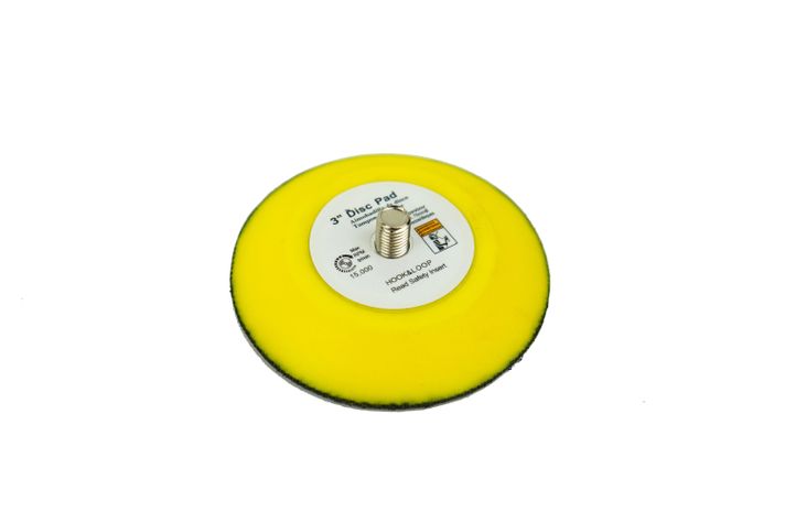 3" Velcro Disc Pad 5/16 x 24 Male Thread
