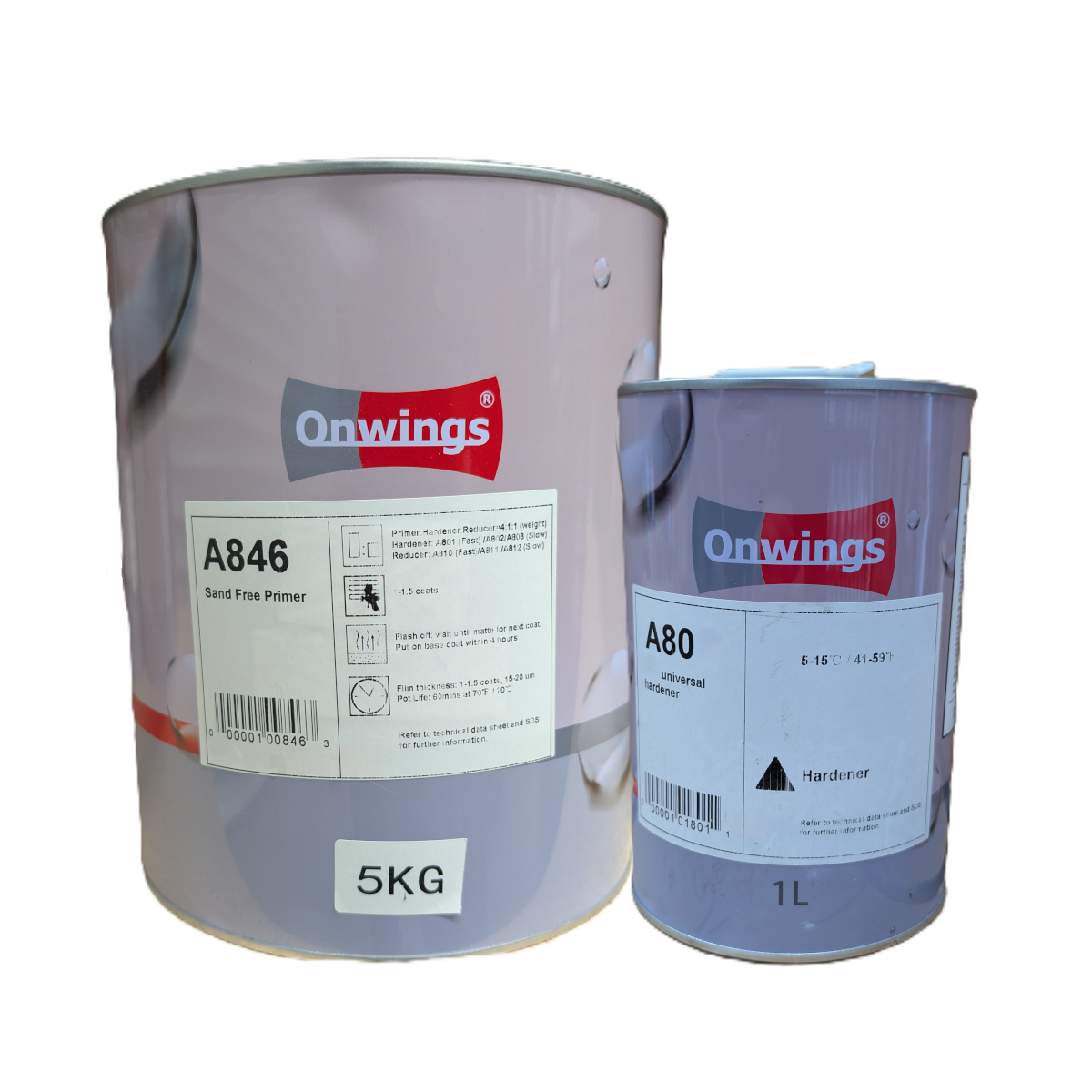 Onwings A846 Wet-on-Wet Primer 4.5L Kit