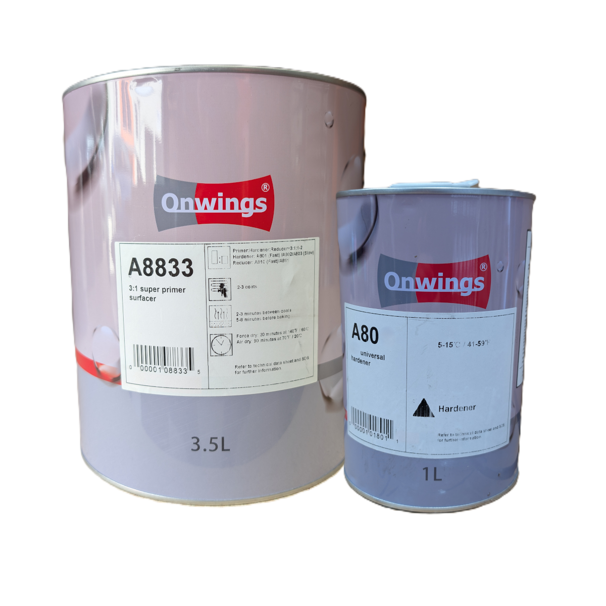 Onwings A8833 Super Primer Surfacer Grey 4.5L Kit