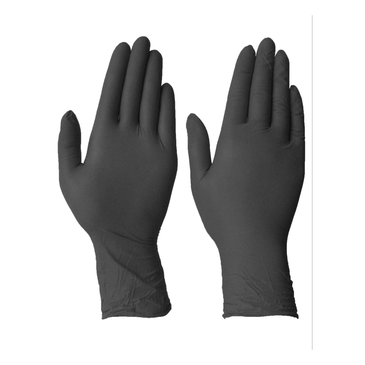 Safresh Black Nitrile Gloves