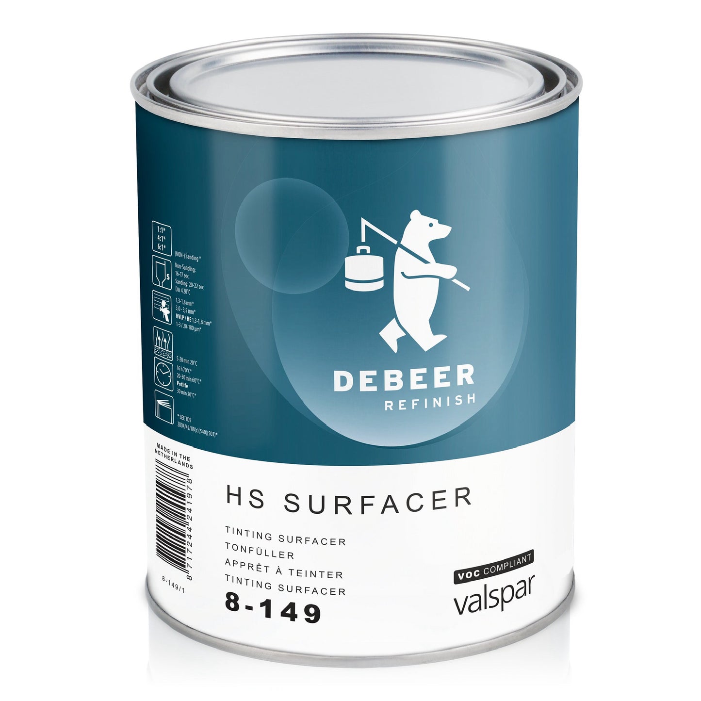 Debeer 8-149 HS Tinting Surfacer
