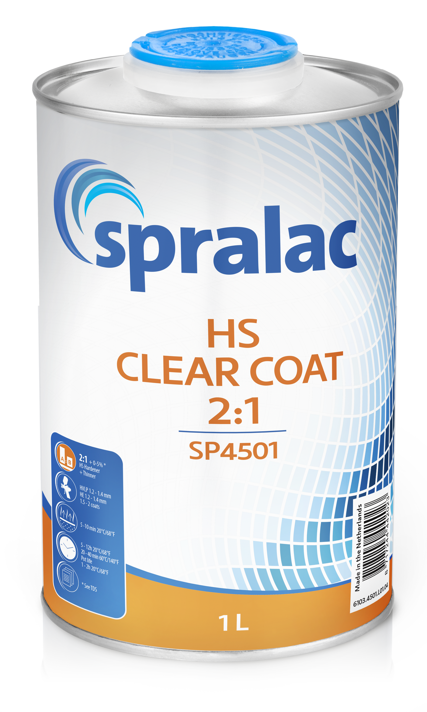 Spralac SP4501 European HS Clear Coat