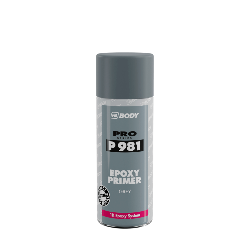 HB 981 1K Epoxy Aerosol Grey