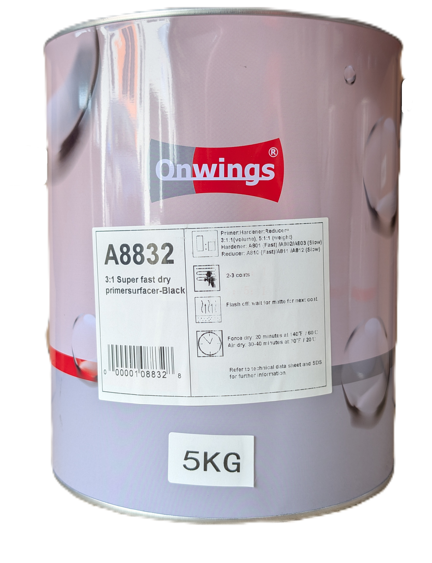 Onwings A8832 2K Primer Black