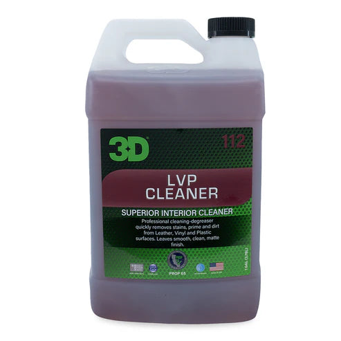 3D Leather, Vinyl, Plastic Interior Cleaner