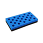 Sanding Block - Blue with Holes