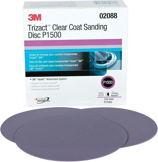 3M Trizact Fine Finishing Discs