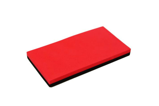 Soft Sanding Block - Red & Black