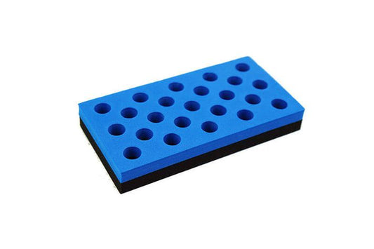 Sanding Block - Blue with Holes