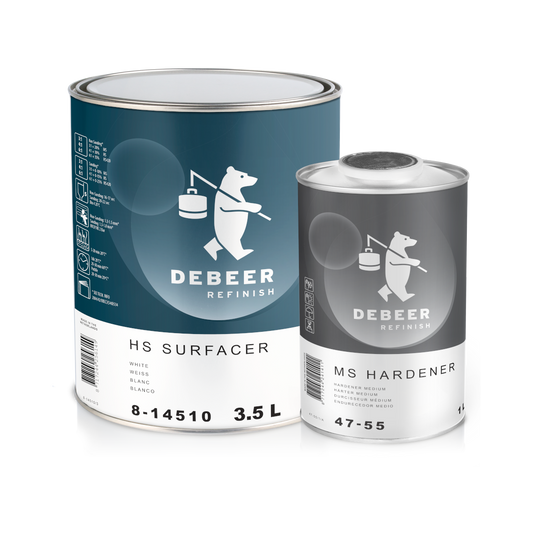 Debeer 8-14510 HS Surfacer Kit White