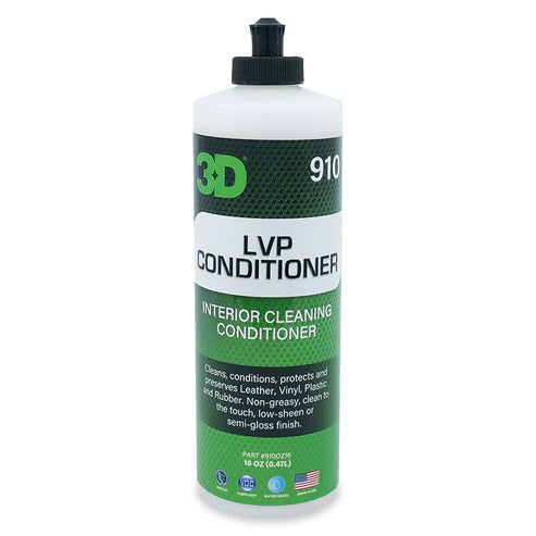 3D Leather, Vinyl, Plastic Interior Conditioner