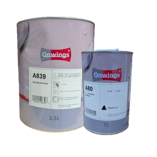 Onwings A839 HS High Build Primer 4.5L Kit