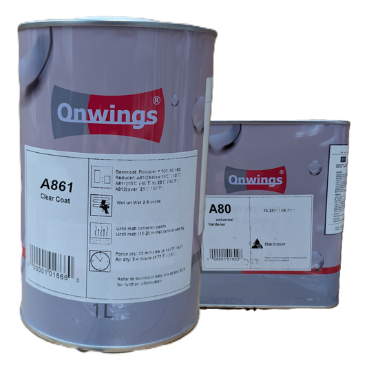 Onwings A861 Clearcoat Kit 1.5L
