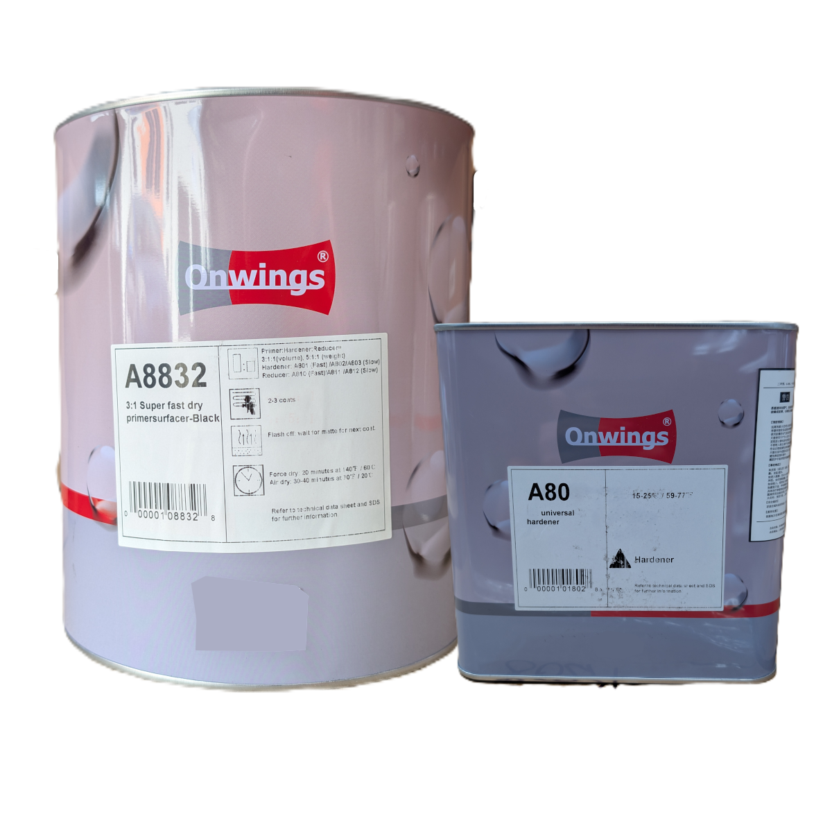 Onwings A8832 Primer Surfacer 1.25L Kit Black