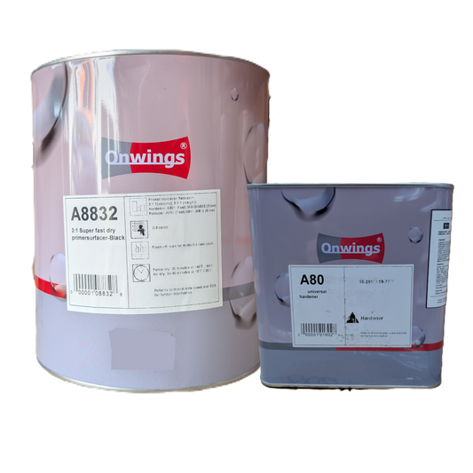 Onwings A8832 Primer Surfacer 1.25L Kit Black