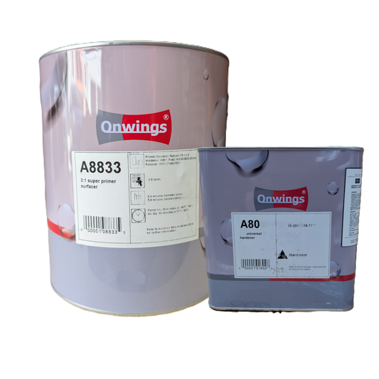 Onwings A8833 Super Primer Surfacer Grey 1.25L Kit