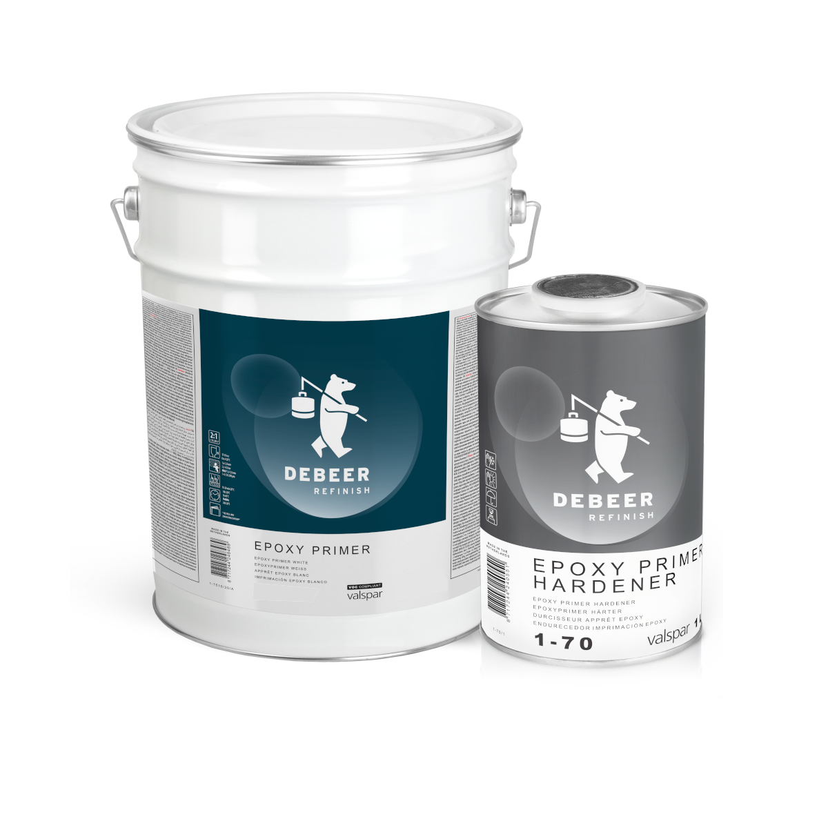 Debeer Epoxy Primer Kit Grey
