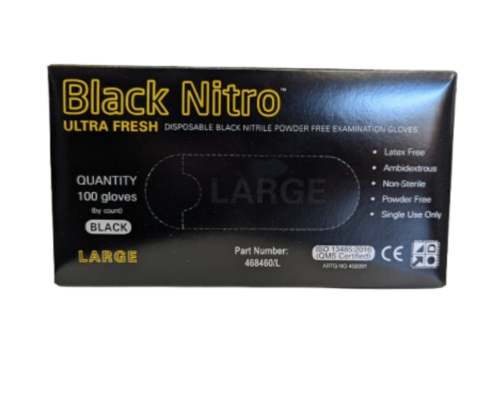 Black Nitro Gloves