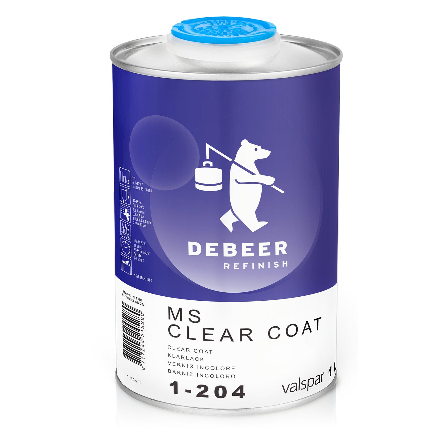 Debeer 1-204 MS Clearcoat
