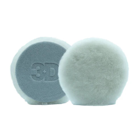 3D White Wool Cutting Pad