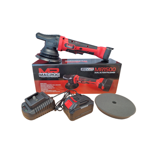 Macroc MA1500 Cordless DA Polisher