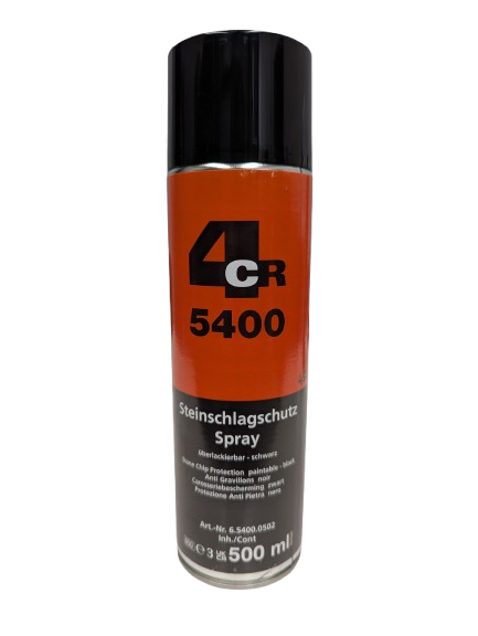 4CR Stone Guard Aerosol Black