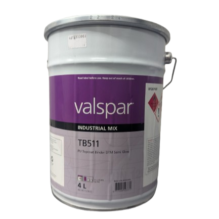 Valspar Industrial Mix TB511 DTM Semigloss Binder
