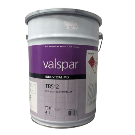 Valspar Industrial Mix TB512 DTM Matt Binder
