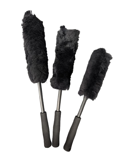 Purewax Wool Wheel Brush Set