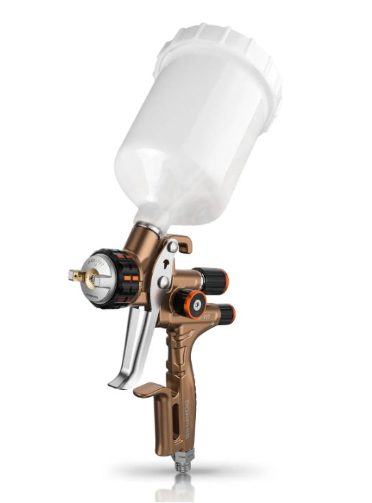 Porphis PRD-717 1.3 Spray Gun (Brown)