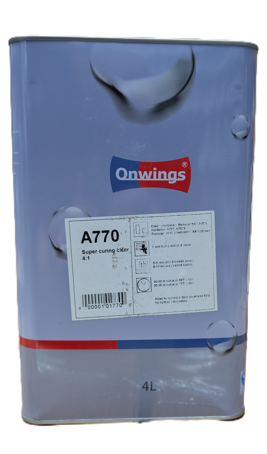 Onwings A770 Fast Curing Clearcoat 4L