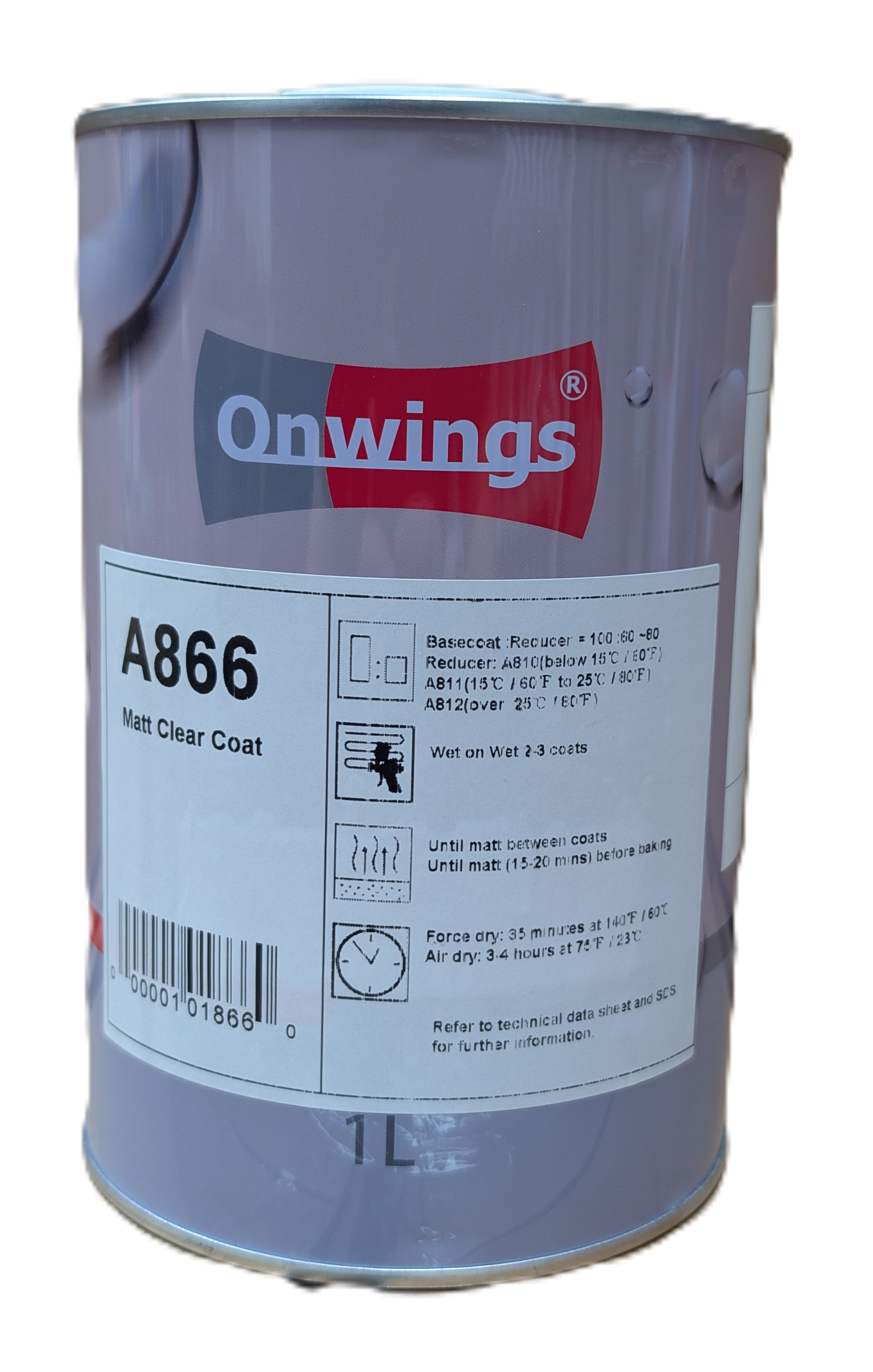 Onwings A866 Matt Clearcoat
