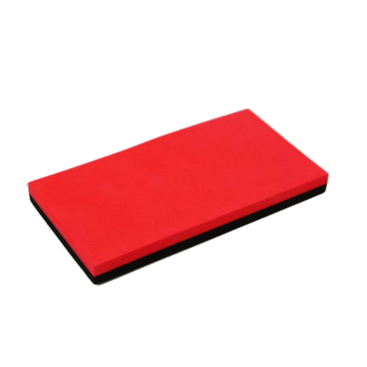 Soft Sanding Block - Red & Black